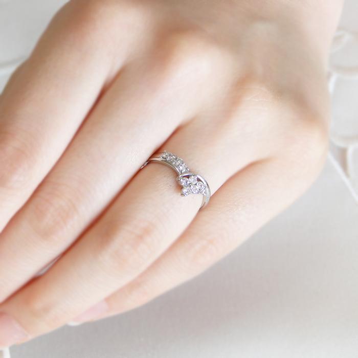 pt900【0.3ct 】テンダイヤモンド リング 10ダイヤ テンダイヤ プラチナ プラチナ900 0.3ct プラチナ ber0059の画像