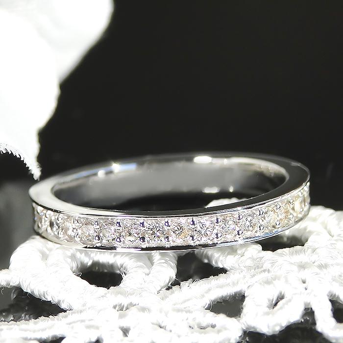 pt950 【0.5ct】ダイヤモンド フルエタニティリング プラチナ ダイヤ エタニティ ダイア リング 婚約指輪 結婚指輪 人気 プラチナ フルエタニティ 0.5ct ber0096の画像