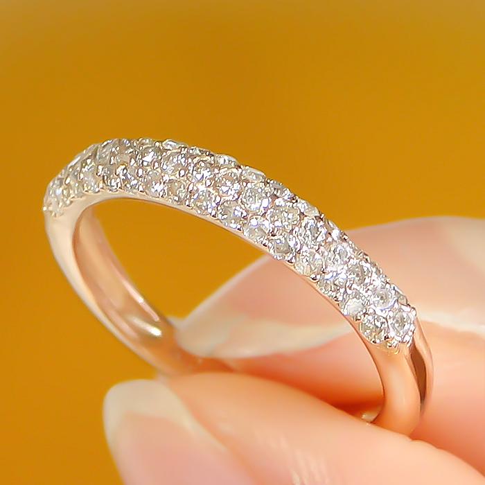 k10 PG YG 0.4ct ダイヤモンド パヴェ リング pave 10金 K10 ダイヤ ゴールド ピンク イエロー 0.4カラット 人気 定番 エタニティ エタ 送料無料 ber0100 |  | 02