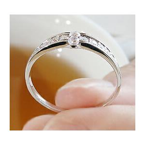 プラチナ 0.3ct エタニティ ダイヤ リング 送料無料 プレゼント