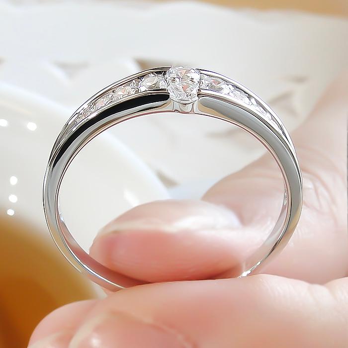pt900 【0.5ct】 ダイヤモンド エタニティリング大きめサイズ 10石 テンダイヤ 可愛い レディース 人気 プラチナ プラチナ900 ダイヤ 指輪 レディース ber0172Bの画像