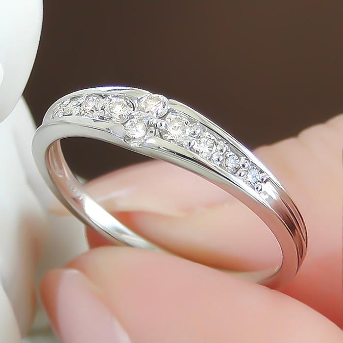 エタニティ 人気 ダイヤモンドリング エタニティリング ダイヤ 重ねづけ 10石 記念日 ダイヤモンド 指輪 プラチナ 送料無料 pt900 0.2ctUP  ber0183 |  | 03