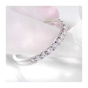 ダイヤモンド 指輪 プラチナ pt900 送料無料 ハーフエタニティ シンプル 0.3ctUP ber0201 |  | 01