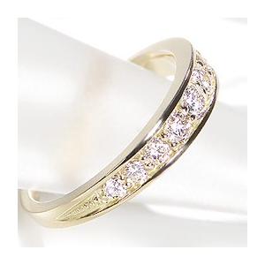 K18 YG ゴールド 指輪 リング エタニティ グラデーション 0.50ctUP 10年 10石 10粒 フチあり ber0257 |  | 01