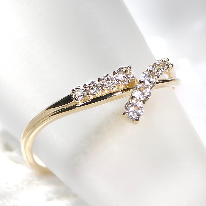 K18 YG WG PG 0.2ct テンダイヤモンド リング 18金 ゴールド ダイヤモンド ダイヤ 指輪 リング 0.2ct 10ダイヤ テンダイヤモンド 10石 10粒 可愛い 4月 ber0264 |  | 01