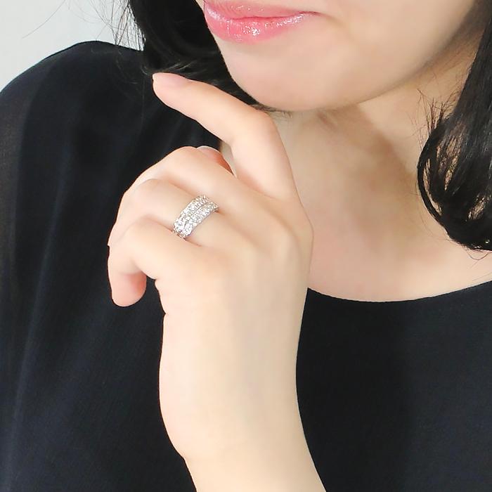 pt900【1.0ct】ダイヤモンド 2連 エタニティリング プラチナ900 プラチナ 1ct 1.0 1カラット エタニティ 2連 ダイア リング 結婚指輪 エンゲージリング  ber0278 |  | 03