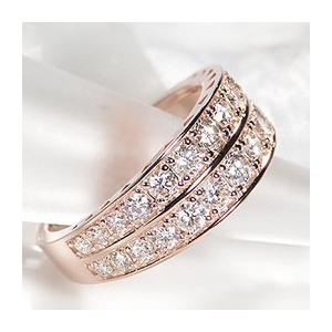 K18 WG PG YG ゴールド ダイヤモンド ダイヤ 指輪 リング 1.0ct 1カラット エタニティ 2連 エンゲージ 18k 18金 ber0279 |  | 01
