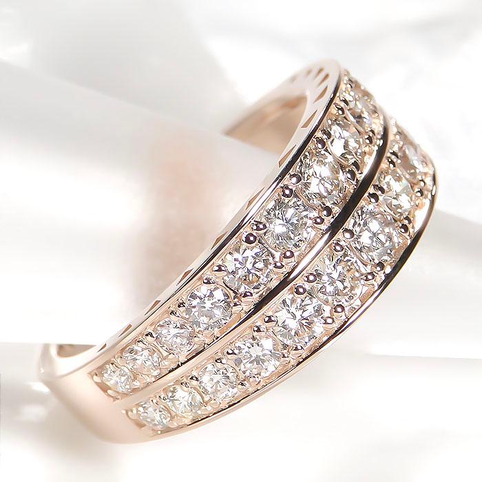 K18WG/YG/PG 【1.0ct】ダイヤモンド リング 18k 18金 .0 1カラット 