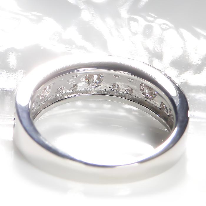 pt900 0.70ctUP プラチナ ダイヤモンド ダイヤ 指輪 リング エタニティ 0.7ct フチあり ber0288 |  | 04