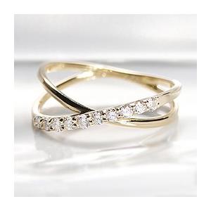 K18 YG WG PG ゴールド 指輪 リング ダイヤモンド ダイヤ テンダイヤモンド 0.20ctUP 10石 10粒 ber0293 | 