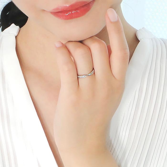 Pt900 0.20ct ダイヤモンド リング プラチナ リング 0.2カラット Pt900 0.20ct プラチナ900 ハードプラチナ エタニティ 結婚 婚約 ブライダル 4月誕生石 ber0310の画像
