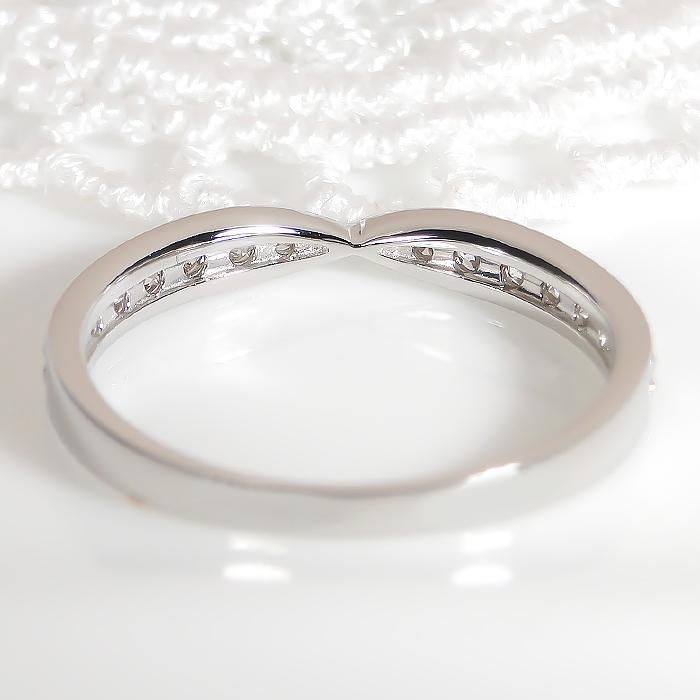 Pt900 0.20ct ダイヤモンド リング プラチナ リング 0.2カラット Pt900 0.20ct プラチナ900 ハードプラチナ エタニティ 結婚 婚約 ブライダル 4月誕生石 ber0310の画像