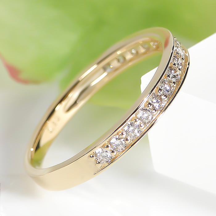 こ*読様 V字型K18WGエタニティリング2.0ct K18/Pt「V字 ハーフエタニティ」リング｜【オレフィーチェ】Orefice