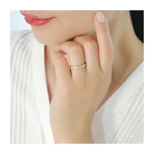大特価 ダイヤモンド フチあり エタニティ リング K18 YG PG WG 18k 18 