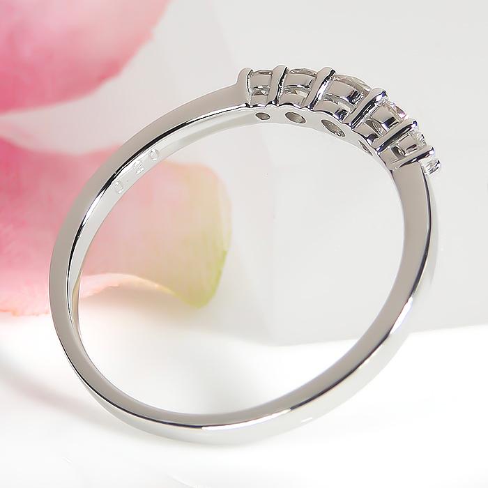 K18YG/PG/WG 0.20ctUP ダイヤモンド リング ゴールド K18 YG PG WG  0.2カラット グラデーション 18k 18金 結婚 ブライダル 4月誕生石 ber0315の画像