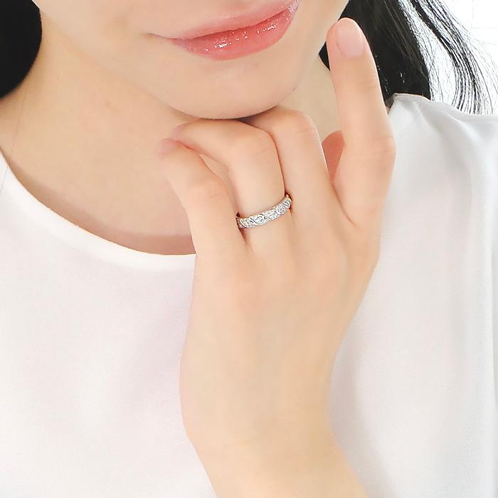 K18YG PG WG 0.20ct ダイヤモンド リング ゴールド ジュエリー ダイヤ 0.20カラット 18金 18k ツイスト 4月誕生石 デイリーリング ber0348の画像