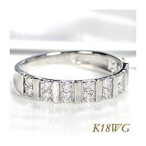 K18 YG PG WG 0.30ct エタニティ ダイヤモンド リング