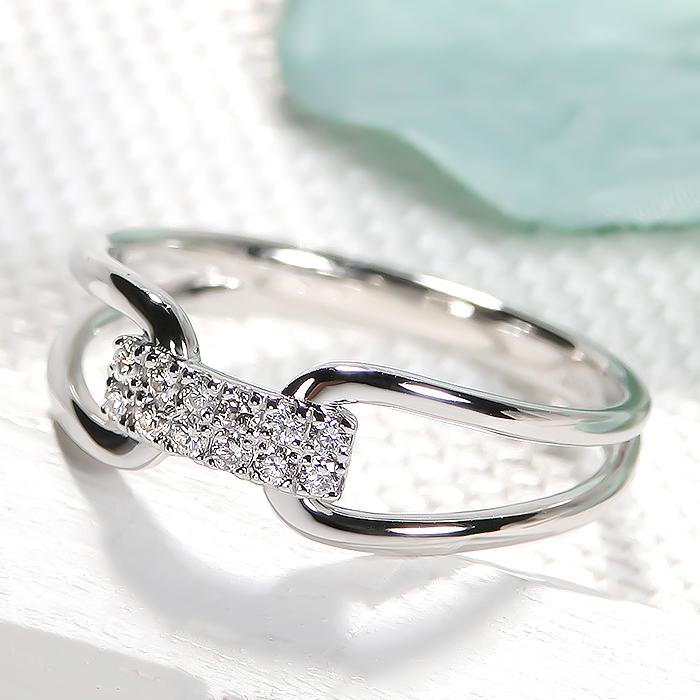 Pt900 0.10ct ダイヤモンド リング ジュエリー ダイヤ プラチナ ルテニウム 0.1カラット 4月 誕生石 人気 おしゃれ 普段使い デイリーリング ber0377の画像