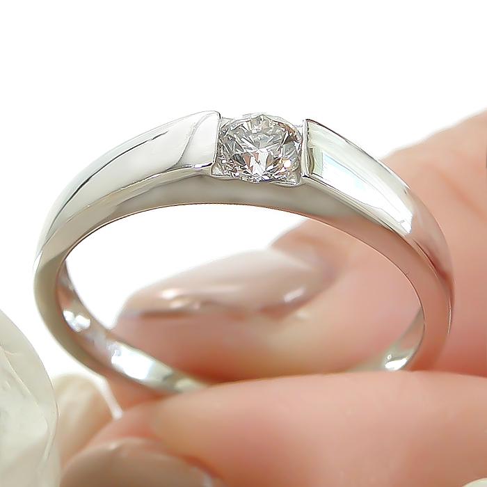 Pt900 0.17ct 一粒 ダイヤモンド リング 送料無料 ダイヤ 0.17カラット