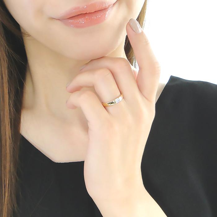 K18YG 0.17ct 一粒 ダイヤモンド リング 送料無料 ダイヤ 0.17カラット