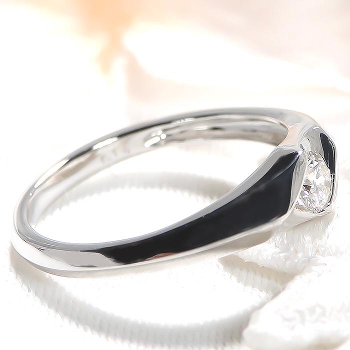 Pt900 0.17ct 一粒 ダイヤモンド リング 送料無料 ダイヤ 0.17カラット