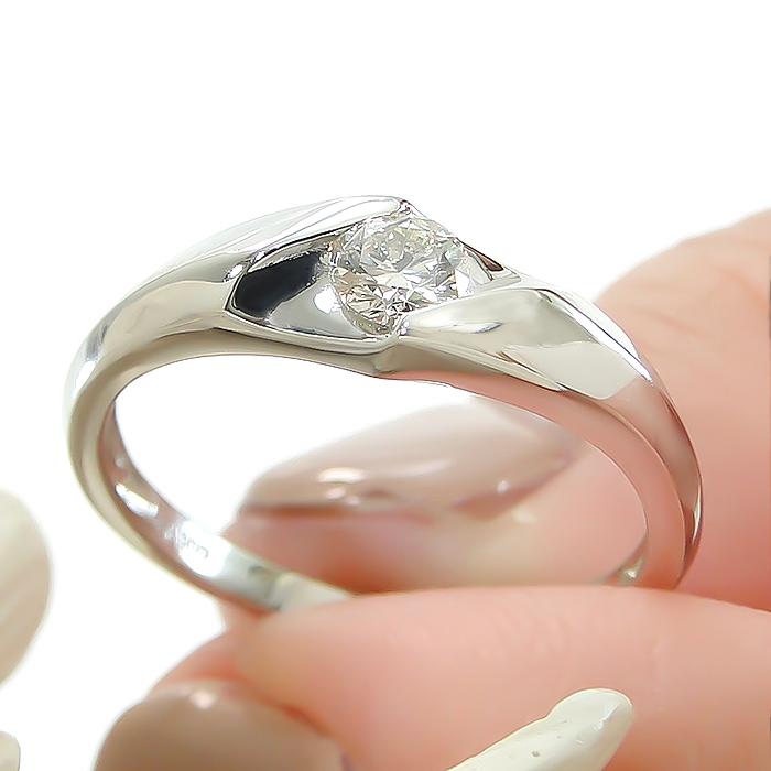 Pt900 0.17ct 一粒 ダイヤモンド リング 送料無料 ダイヤ 0.17カラット