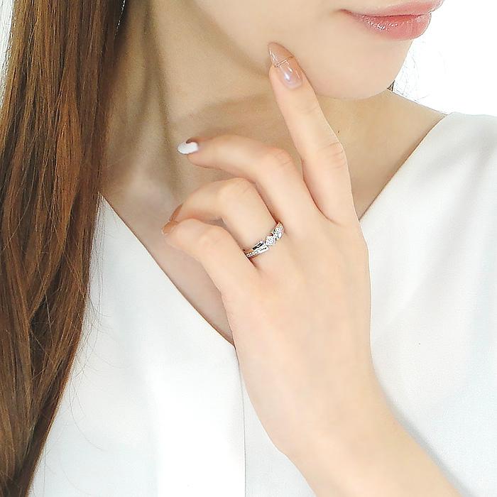 Pt900 ダイヤモンド リング 0.15ct 送料無料 レディース アクセサリー 指輪 ダイヤ ダイア プラチナ PT ギフト プレゼント エタニティ スクエア ber0415の画像