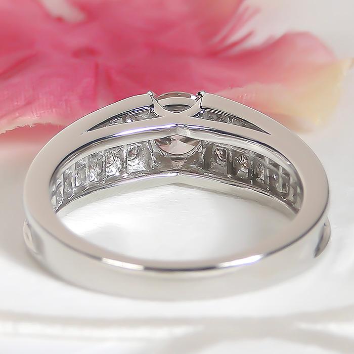 Pt900 0.85ct ダイヤモンド リング 送料無料 指輪 PT プラチナ 0.85