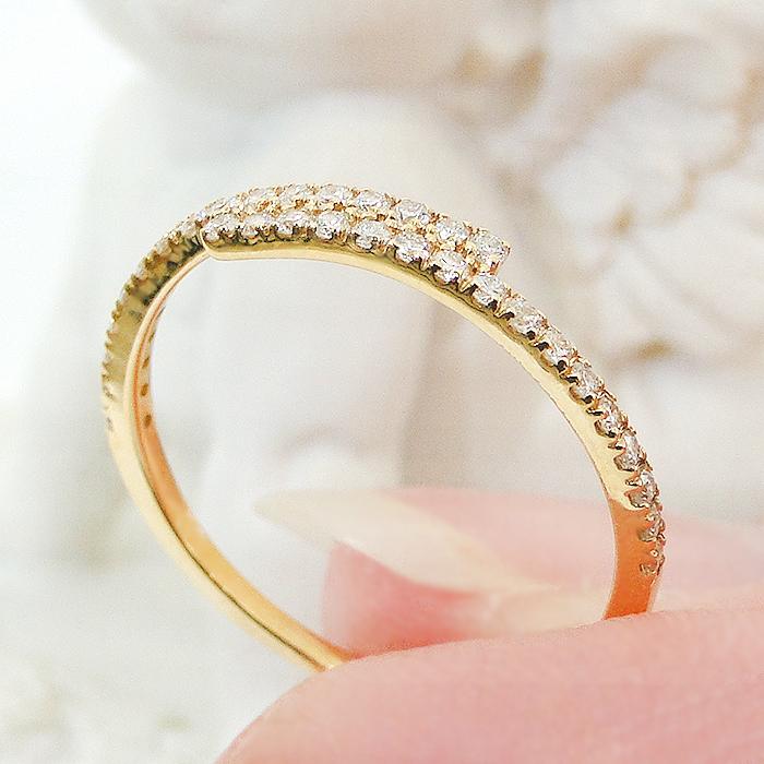 K18 YG PG WG ダイヤモンド リング 0.2ct レディース ジュエリー アクセサリー 指輪 ダイヤ ゴールド K18 ギフト プレゼント エタニティ 送料無料 ber0439の画像