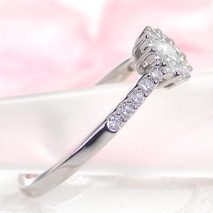 Pt900 0.45ctUP ダイヤモンド リング 送料無料 指輪 PT プラチナ