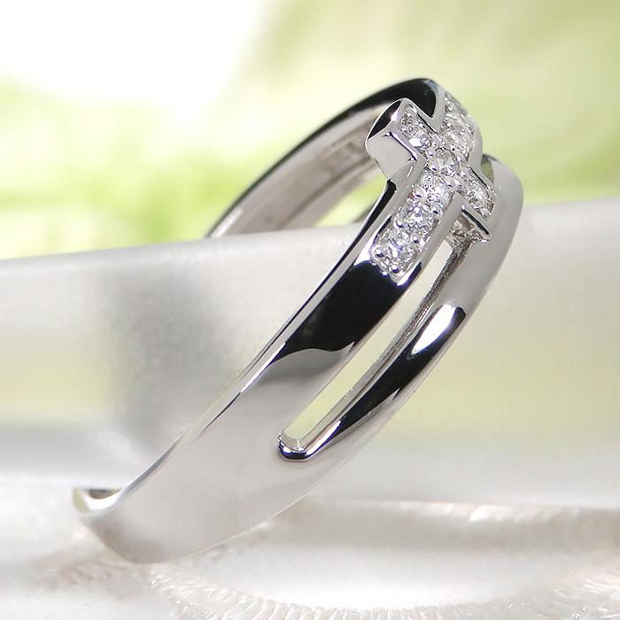 Pt950 0.12ct ダイアモンド プラチナ リング 指輪