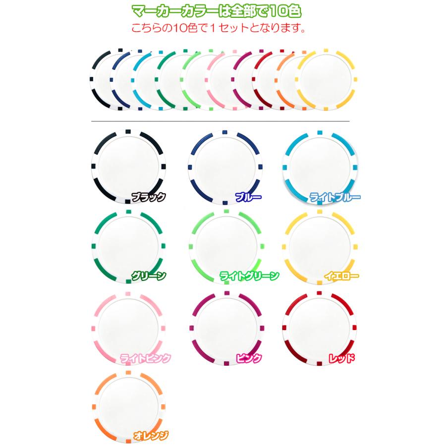 AWESOME（オーサム） 10個セット/SMILE 名入れ ゴルフマーカー