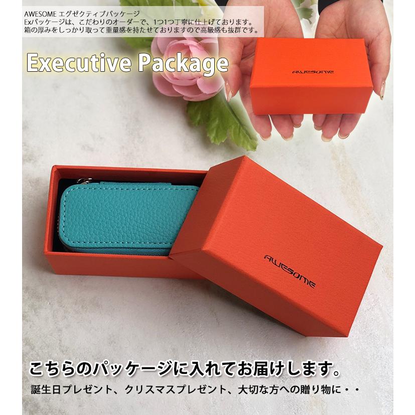 箔押し可能 アクセサリーケース ジュエリーケース 本革 携帯用