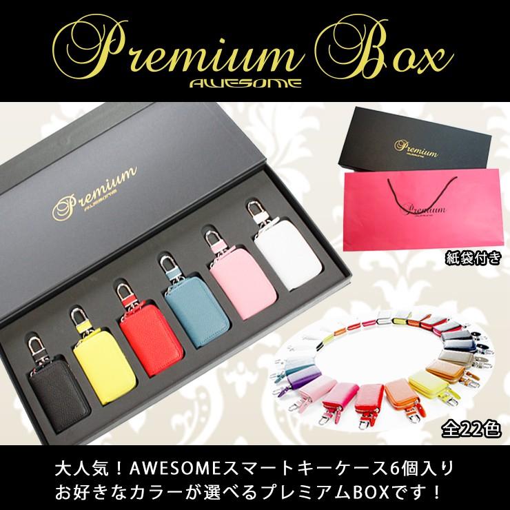 スマートキーケース スタンダード（6個入）プレミアムBOXセット（紙袋