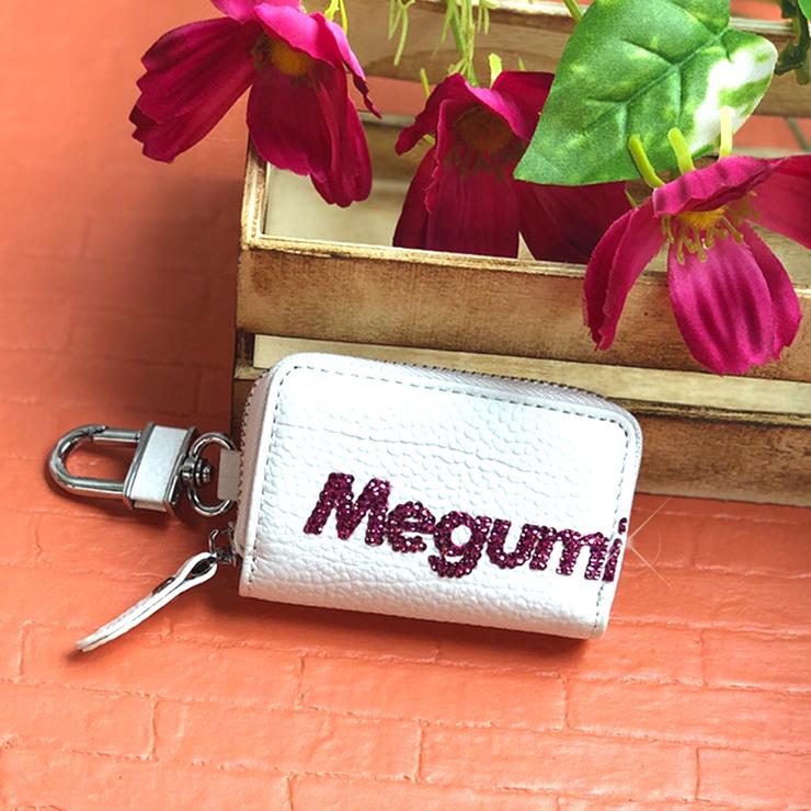 スワロフスキー 文字切れ 名入れ スマートキーケース スワロ デコ 本革 レザー かわいい おしゃれ レディース メンズ ブランド オーダー Moji Suwaro Keycase カーパーツ専門のawesome Japan 通販 Yahoo ショッピング