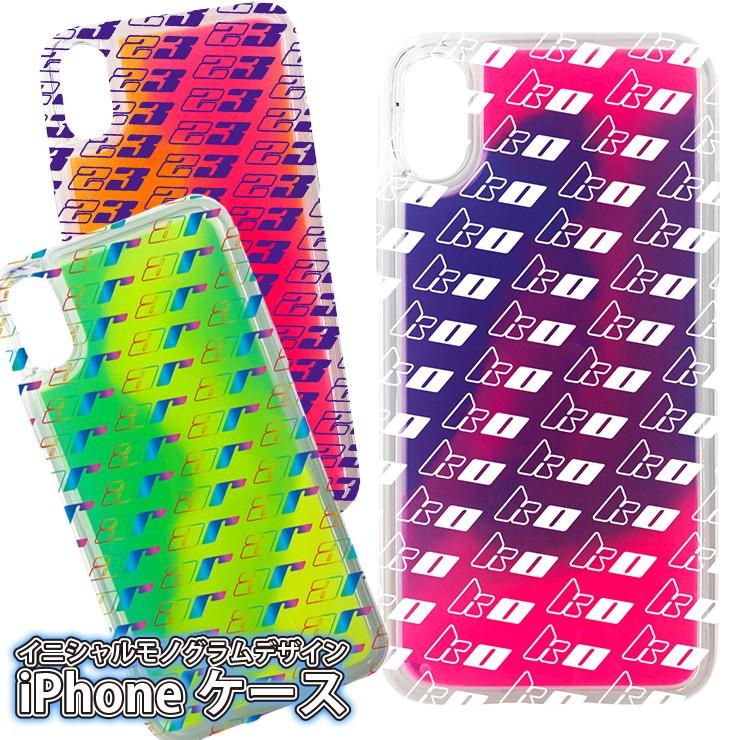 iPhone用ケース モノグラムデザイン iPhone用ケース モノグラム