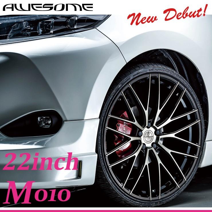 即納可】AWESOME ホイール オーサム ホイル M010 22インチ 22×9.0J+40 
