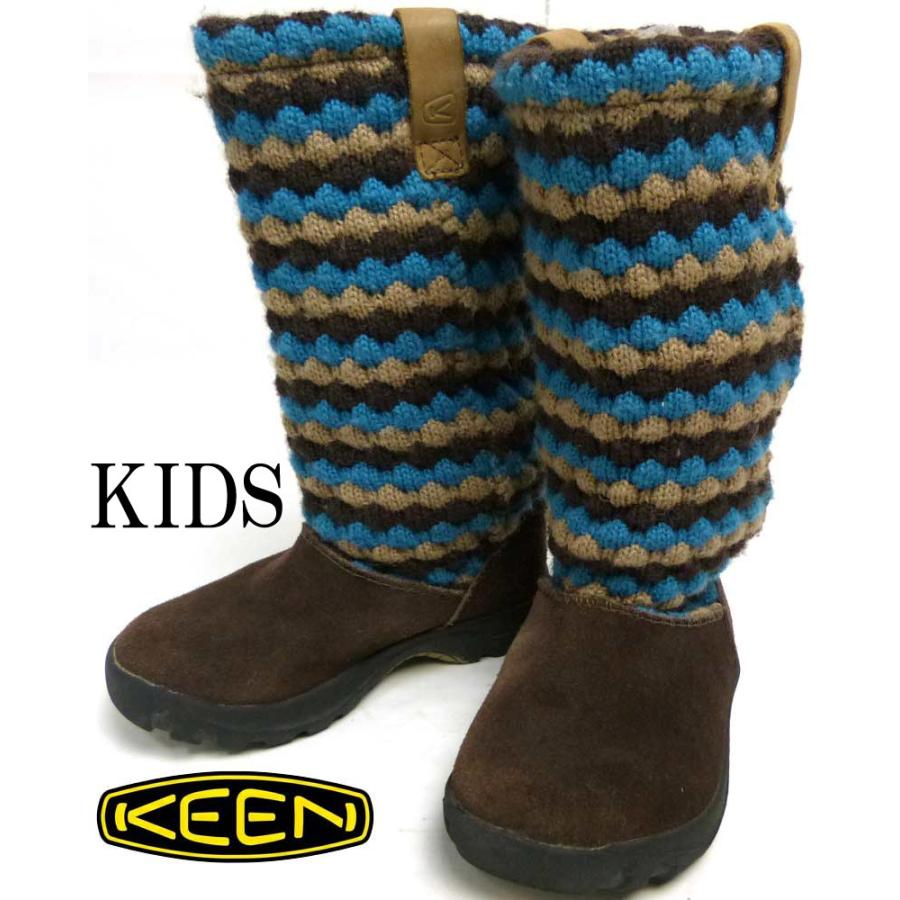 KEEN キッズ用 キーン アーバンブーツ / ニットブーツ 17(17cm相当 