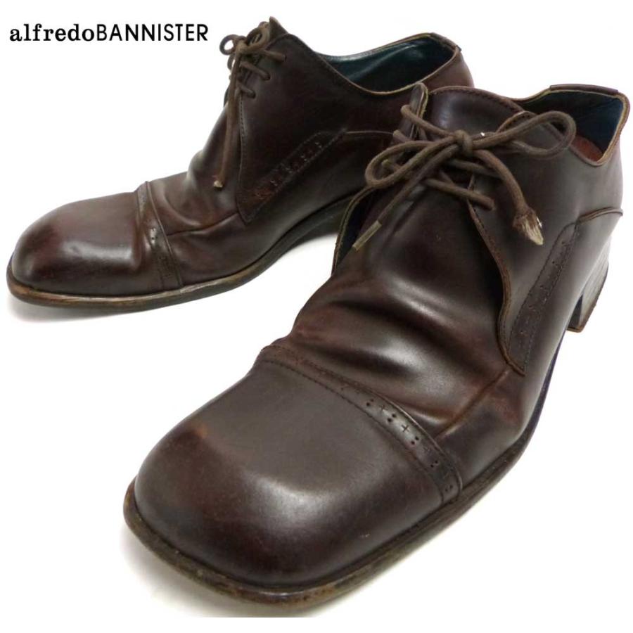 アルフレッドバニスター alfredoBANNISTER ストレートチップシューズ
