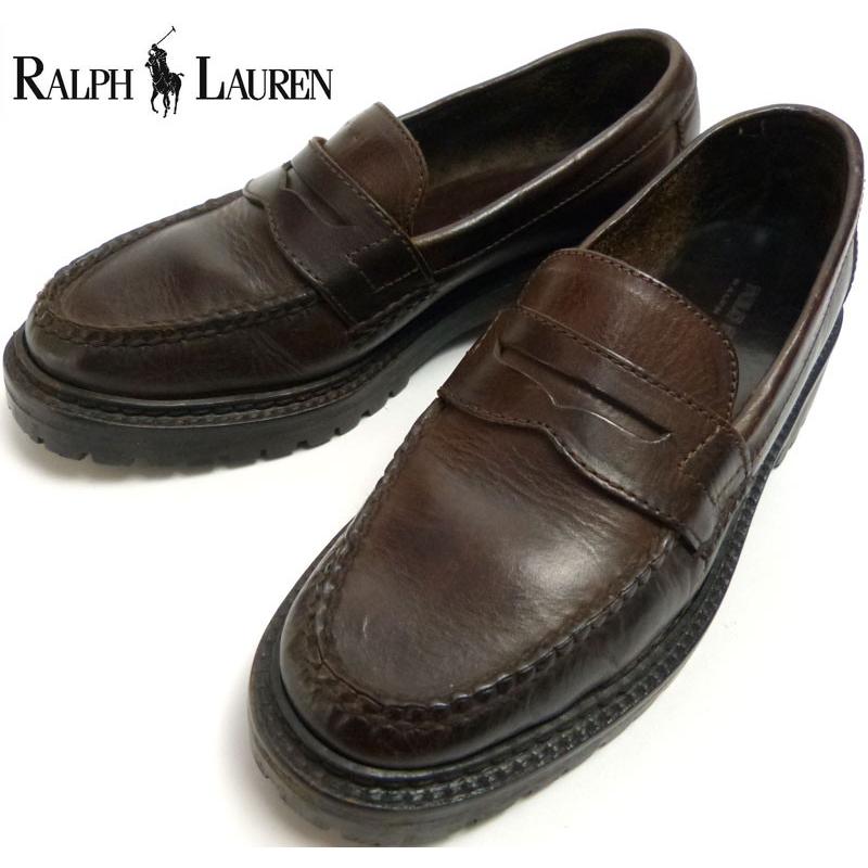 ラルフローレン Ralph Lauren By Polo Sports ペニーローファー 7b 23 5 24cm相当 レディース 中古 1f 1 027 ブランド革靴通販サイトのawesome 通販 Yahoo ショッピング