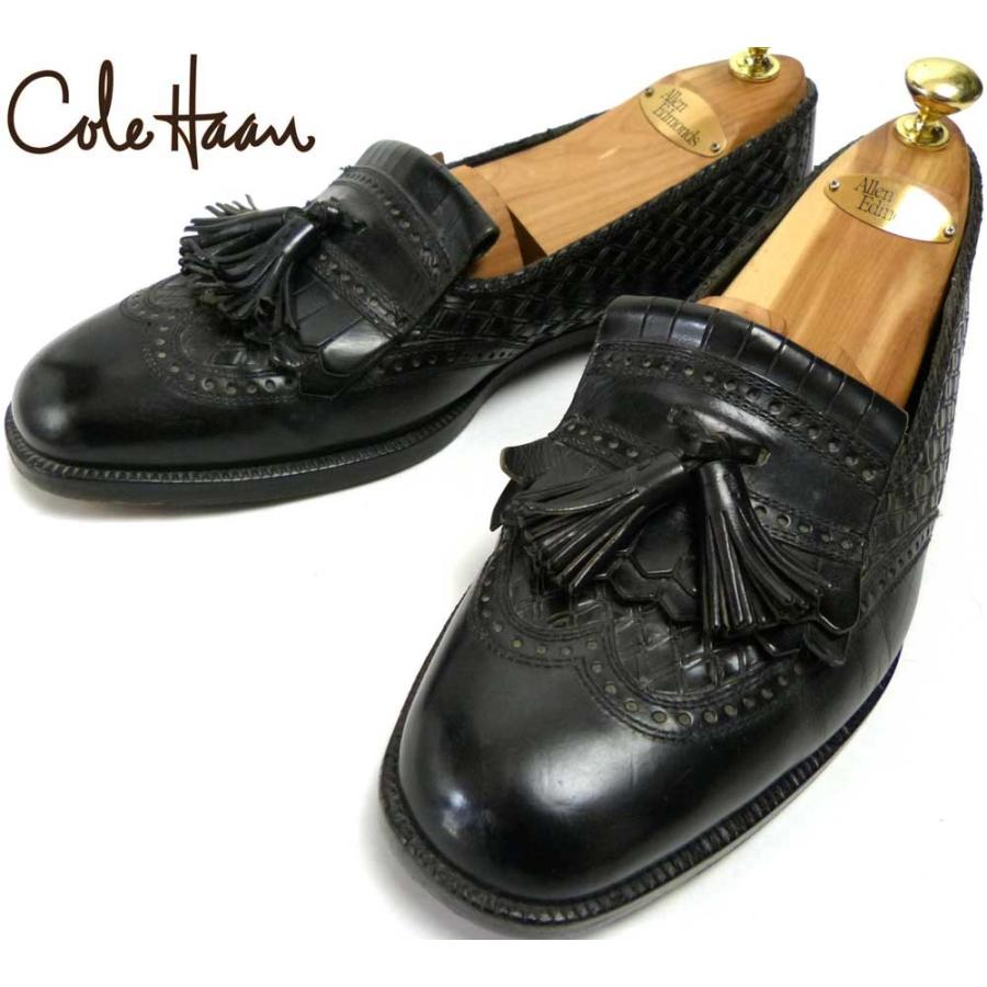 イタリア製 COLE HAAN コールハーン Bragano ブラガノキルトタッセルローファー 9 1/2D(27.5cm相当)(メンズ)【中古】【送料無料】｜awesome2018