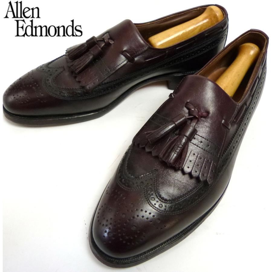 Allen Edmonds Arlington アレンエドモンズ ロングウイングチップ キルトタッセルローファー ９c 25 5 26cm相当 メンズ 中古 送料無料 3f 1 019 ブランド革靴通販サイトのawesome 通販 Yahoo ショッピング