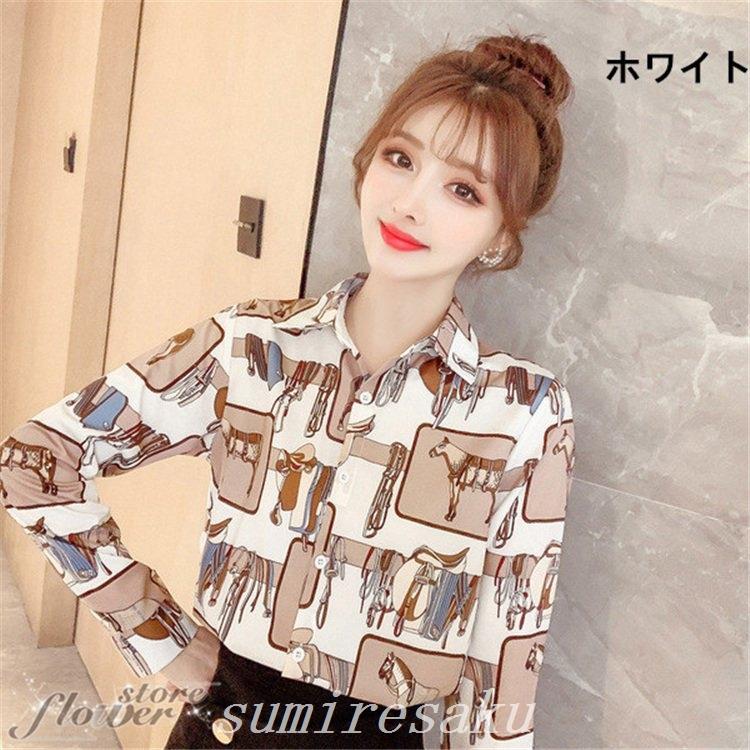 ブラウスvネック薄手ブラウスレディーストップス長袖着痩せ通勤ol春春服 激安特価