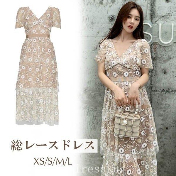 パーティードレスレースワンピース夏レディースロングドレスティアードワンピース大人ピアノ発表会演奏会フォーマルドレス レディースファッション Sumi Awesome ファッション ワンピースパーティードレスレディースデートロングドレス Sumi