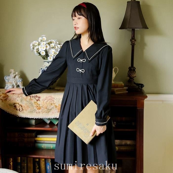 ワンピ可愛い高校生春秋フォーマル無地韓国普段着レッドカジュアルオシャレ結婚式体型カバー代かわいい卒業式ロング丈ロングワンピース Qbaoluqqhd レディースファッション Raom Org Ar