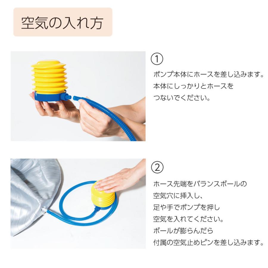 ACTIVE WINNER バランスボール 65cm 55cm フットポンプ付 アンチ ACTIVE WINNER バランスボール 65cm 55cm フットポンプ付 アンチ