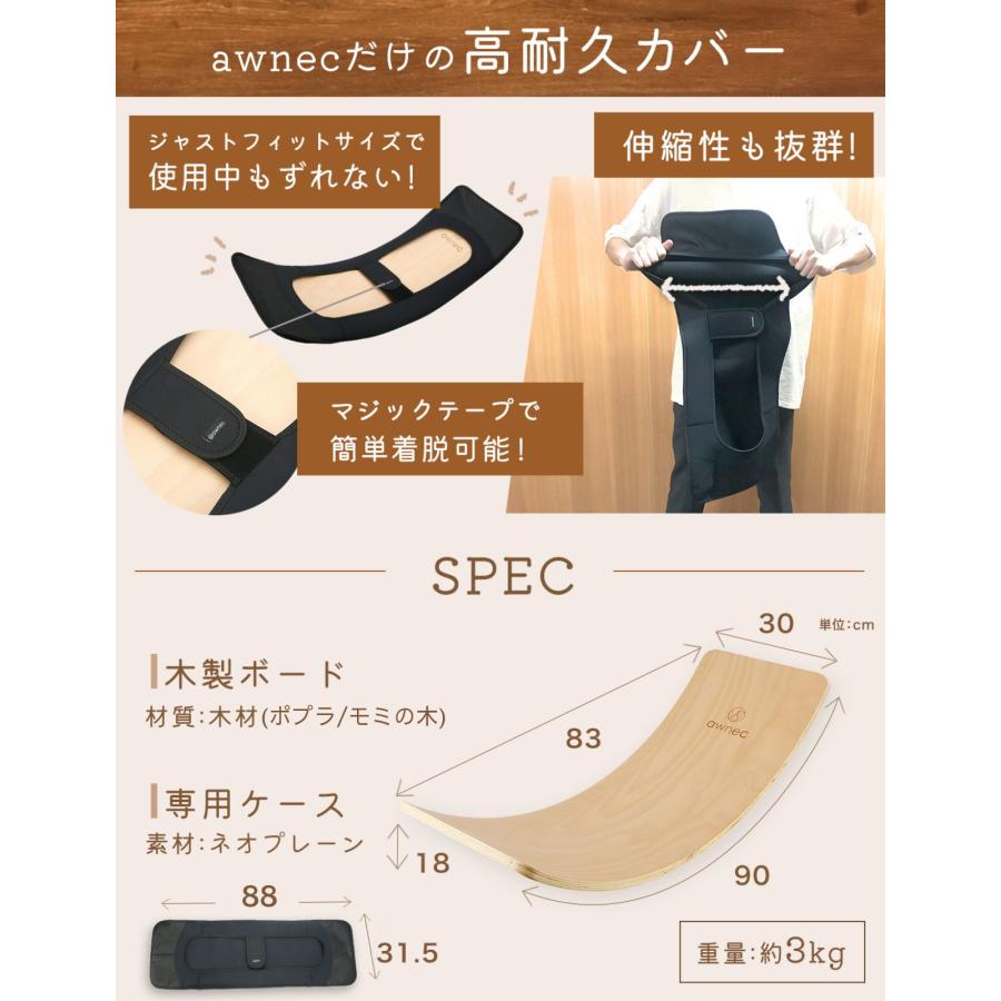 バランスボード 木製 専用ケース付き 木製バランスボード 日本ブランド