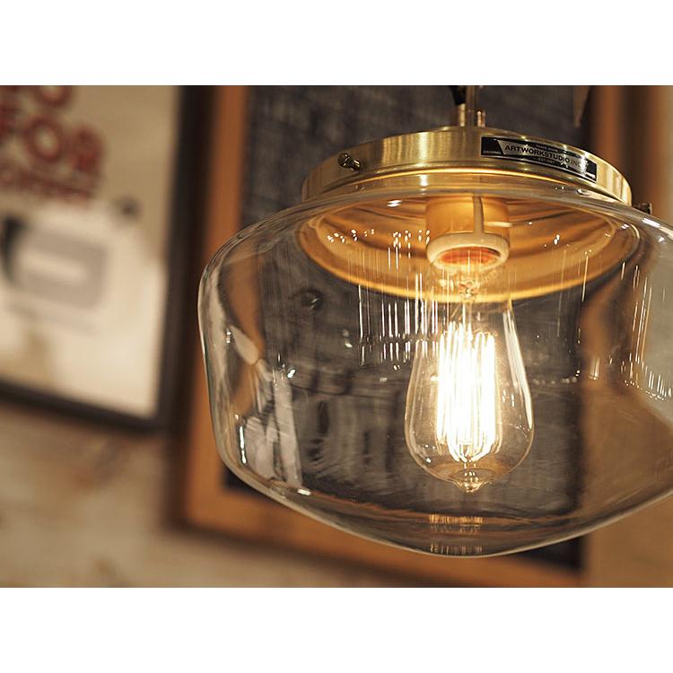 アートワークスタジオ　ペンダントライト　照明　ガラス　真鍮　引掛シーリング式 アートワークスタジオ ペンダントライト 照明 ガラス 真鍮 引掛