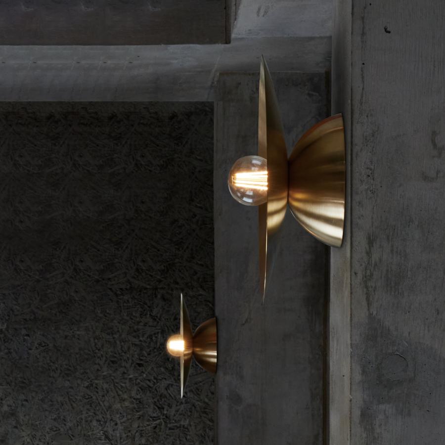 あおい　ブラケット照明　5台 SSB901C 純国産インダストリアルライト 真鍮生地ブラケット