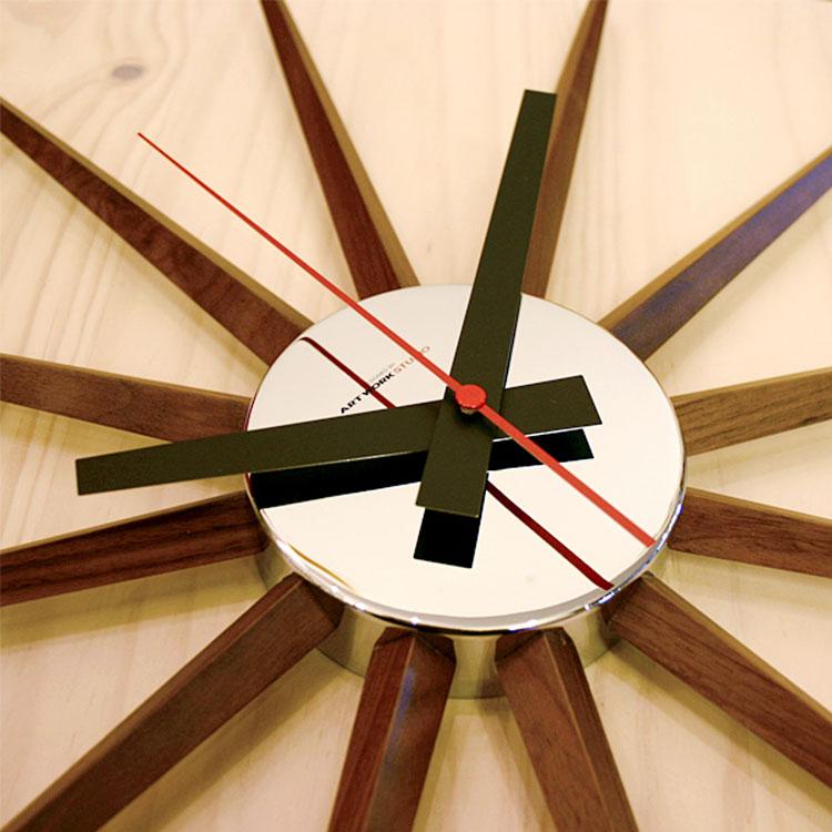 時計 ナチュラル アートワークスタジオ公式 ARTWORKSTUDIO 壁掛け時計 TK-2074 Atras 2-clock アトラス2クロック | ARTWORKSTUDIO | 01